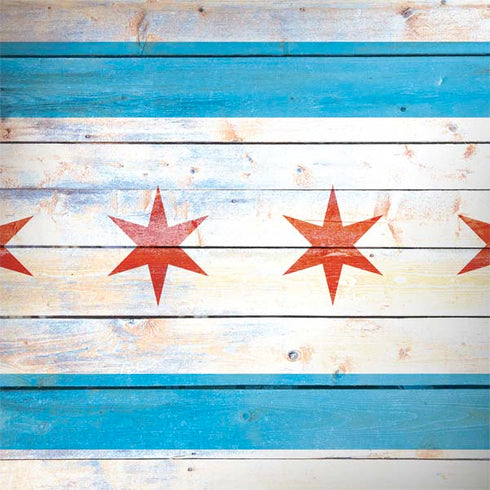 Chicago Flag Light Wood Surface Book 2 13.5in Skin